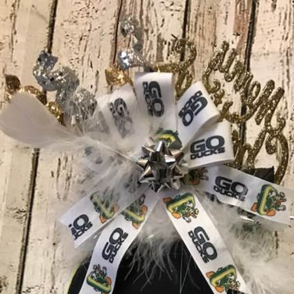 Christmas Ugly Sweater Contest Headband, University of Oregon Duck Football Head main image 9